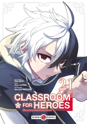 Couverture du manga Classroom for heroes – the return of the former brave Tome 21