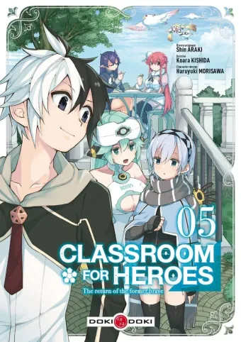 Couverture du manga Classroom for heroes – the return of the former brave Tome 5