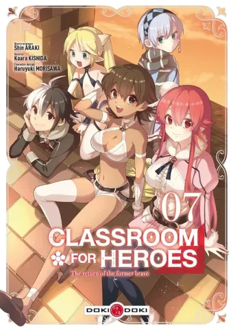 Couverture du manga Classroom for heroes – the return of the former brave Tome 7