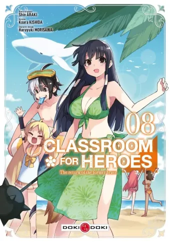 Couverture du manga Classroom for heroes – the return of the former brave Tome 8
