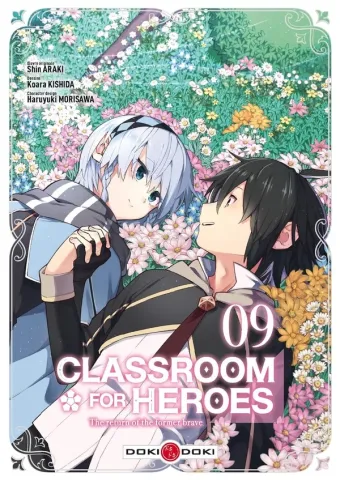 Couverture du manga Classroom for heroes – the return of the former brave Tome 9