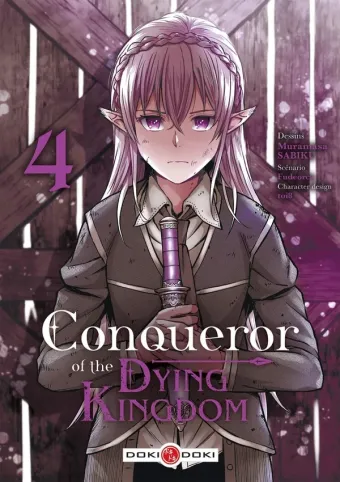 Couverture du manga Conqueror of the dying kingdom Tome 4