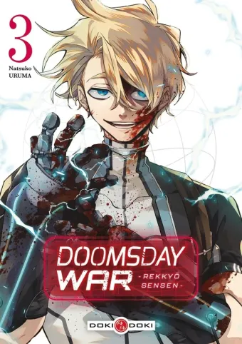 Couverture du manga Doomsday war – rekkyô sensen Tome 3