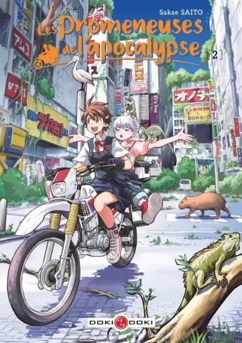 Couverture du manga Les promeneuses de l’apocalypse Tome 2