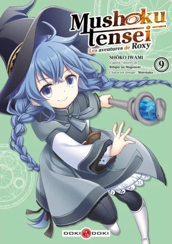 Couverture du manga Mushoku tensei – nouvelle vie, nouvelle chance Tome 9, « Les Aventures de Roxy »