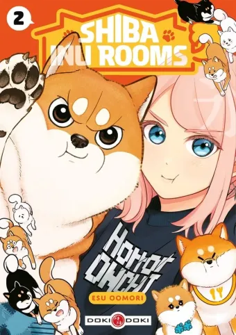 Couverture du manga Shiba inu rooms Tome 2