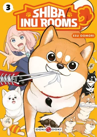 Couverture du manga Shiba inu rooms Tome 3