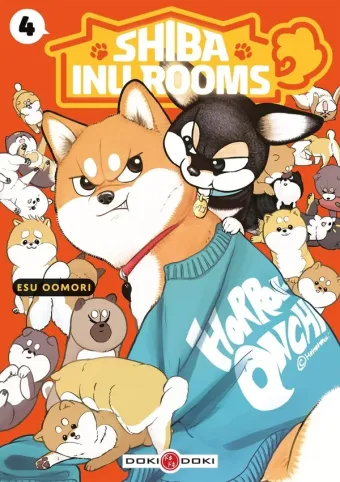 Couverture du manga Shiba inu rooms Tome 4