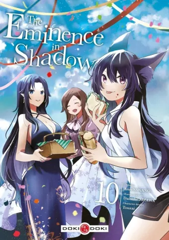 Couverture du manga The eminence in shadow Tome 10