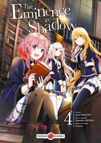 Couverture du manga The eminence in shadow Tome 4