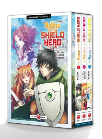 Couverture du manga The rising of the shield hero Tome 1