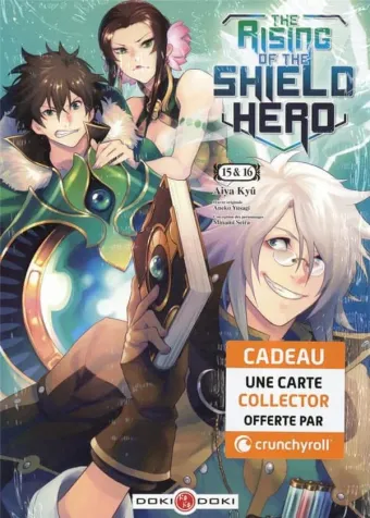 Couverture du manga The rising of the shield hero Tome 15