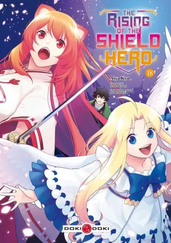 Couverture du manga The rising of the shield hero Tome 18