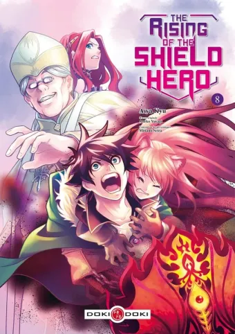 Couverture du manga The rising of the shield hero Tome 8