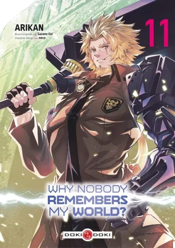 Couverture du manga Why nobody remembers my world ? Tome 11