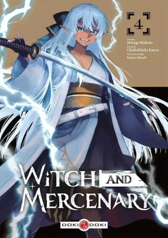 Couverture du manga Witch and mercenary Tome 4