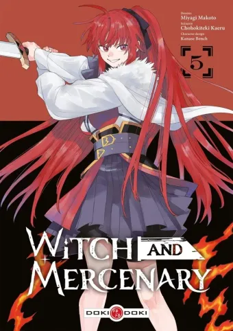 Couverture du manga Witch and mercenary Tome 5