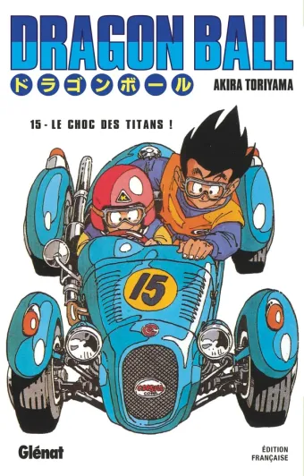 Couverture du manga Dragon Ball – Édition originale Dragon Ball - Édition originale · Tome 15, « Le choc des titans ! »