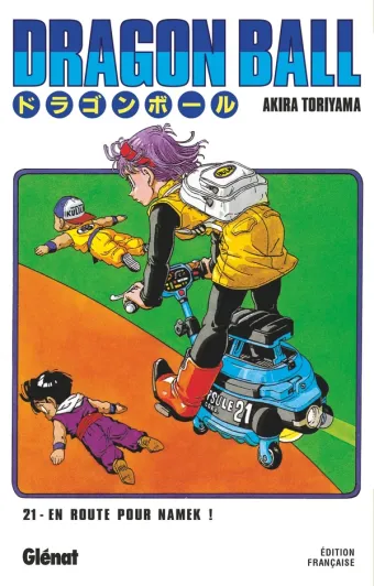 Couverture du manga Dragon Ball – Édition originale Dragon Ball - Édition originale · Tome 21, « En route pour Namek ! »