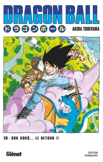 Couverture du manga Dragon Ball – Édition originale Dragon Ball - Édition originale · Tome 26, « Son Gokû... Le retour !! »