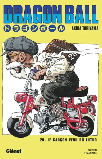 Couverture du manga Dragon Ball – Édition originale Dragon Ball - Édition originale · Tome 28, « Le garçon venu du futur »