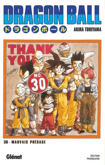 Couverture du manga Dragon Ball – Édition originale Dragon Ball - Édition originale · Tome 30, « Mauvais présage »