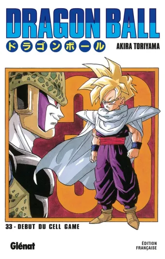 Couverture du manga Dragon Ball – Édition originale Dragon Ball - Édition originale · Tome 33, « Le début du Cell Game »