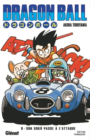 Couverture du manga Dragon Ball – Édition originale Dragon Ball - Édition originale · Tome 8, « Son Gokû passe à l'attaque »