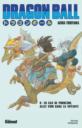 Couverture du manga Dragon Ball – Édition originale Dragon Ball - Édition originale · Tome 9, « En cas de problème, allez voir Baba la voyante »