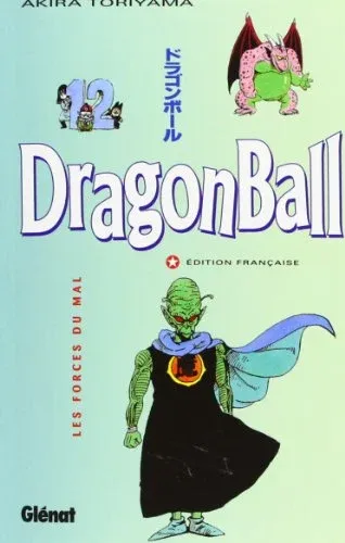 Couverture du manga Dragon Ball – Édition pastel (1993) Tome 12, « Les forces du mal »
