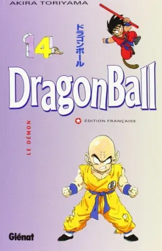 Couverture du manga Dragon Ball – Édition pastel (1993) Tome 14, « Le démon »