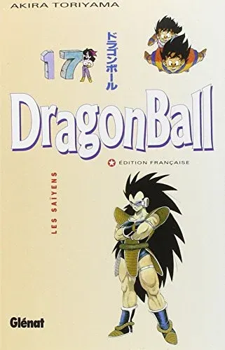 Couverture du manga Dragon Ball – Édition pastel (1993) Tome 17, « Les Saïyens »