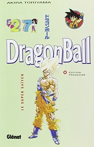 Couverture du manga Dragon Ball – Édition pastel (1993) Tome 27, « Le super Saïyen »
