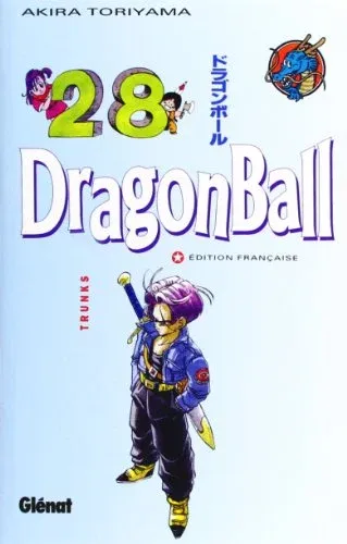 Couverture du manga Dragon Ball – Édition pastel (1993) Tome 28, « Trunks »