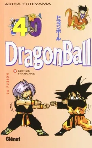Couverture du manga Dragon Ball – Édition pastel (1993) Tome 40, « La fusion »