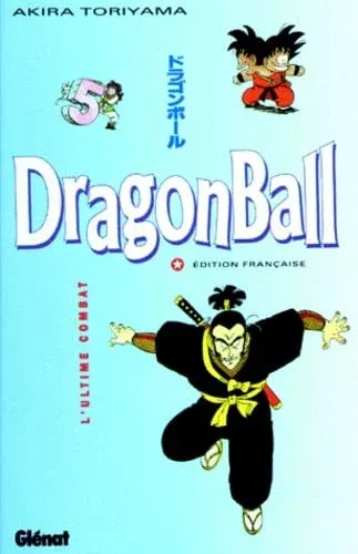Couverture du manga Dragon Ball – Édition pastel (1993) Tome 5, « L'ultime combat »