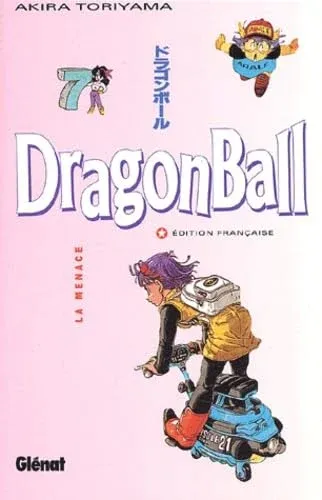 Couverture du manga Dragon Ball – Édition pastel (1993) Tome 7, « La menace »