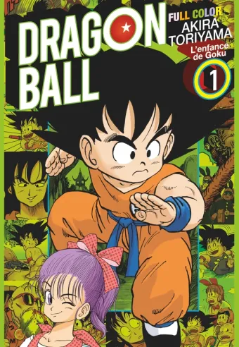 Couverture du manga Dragon Ball – Full Color – L’enfance de Goku Tome 1