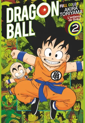 Couverture du manga Dragon Ball – Full Color – L’enfance de Goku Tome 2