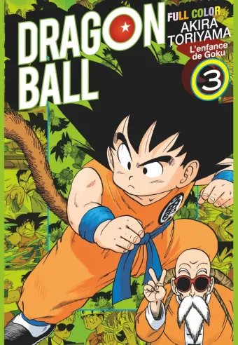 Couverture du manga Dragon Ball – Full Color – L’enfance de Goku Tome 3