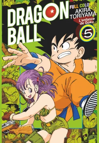 Couverture du manga Dragon Ball – Full Color – L’enfance de Goku Tome 5
