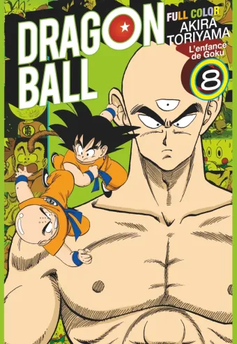 Couverture du manga Dragon Ball – Full Color – L’enfance de Goku Tome 8