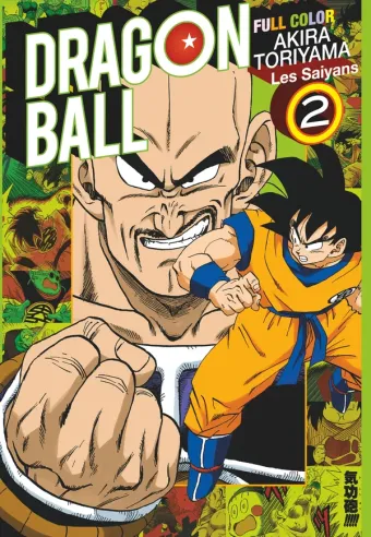 Couverture du manga Dragon Ball – Full Color – Les Saiyans Tome 2