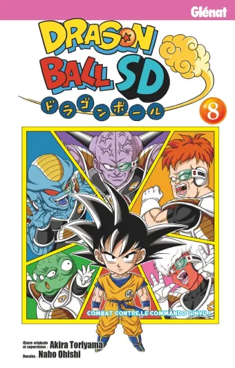 Couverture du manga Dragon Ball SD Tome 8
