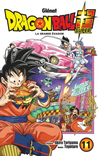 Couverture du manga Dragon Ball Super Tome 11