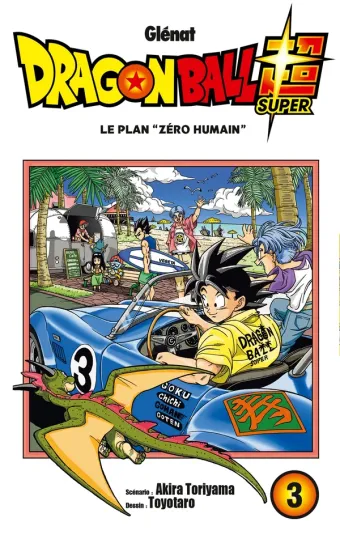 Couverture du manga Dragon Ball Super Tome 3