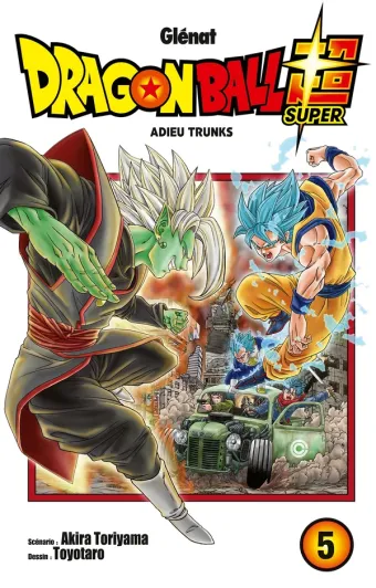 Couverture du manga Dragon Ball Super Tome 5