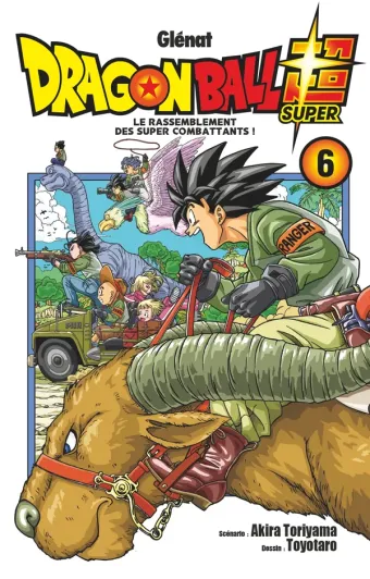 Couverture du manga Dragon Ball Super Tome 6