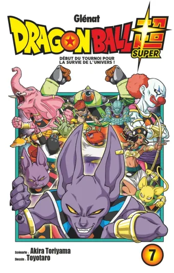 Couverture du manga Dragon Ball Super Tome 7