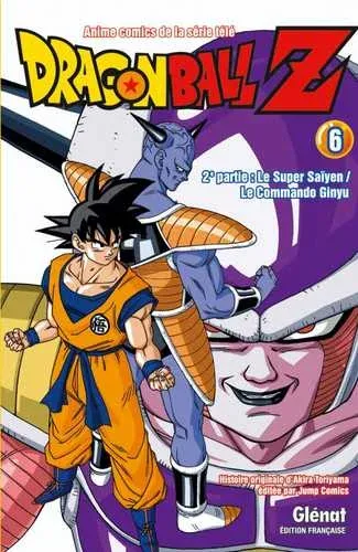 Couverture du manga Dragon Ball Z 2e partie · Tome 11, « Le Super Saïyen/Le commando Ginyu »